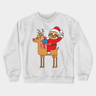 Sloth Santa Crewneck Sweatshirt